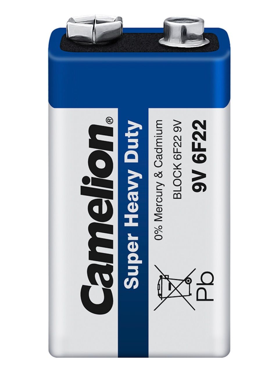 Батарейка CAMELION Super Heavy Duty 6F22-SP1B