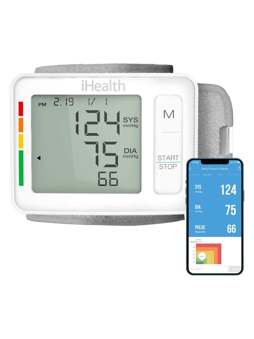 Умный наручный тонометр iHealth PUSH Wrist Smart Blood Pressure Monitor CONNECTABLE