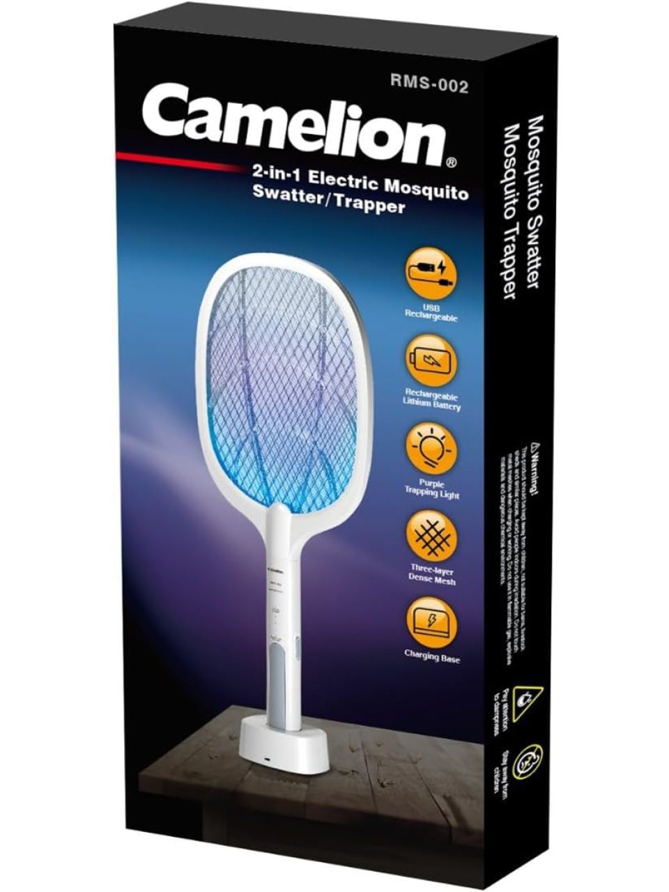 Электрическая мухобойка CAMELION RMS-002-CB