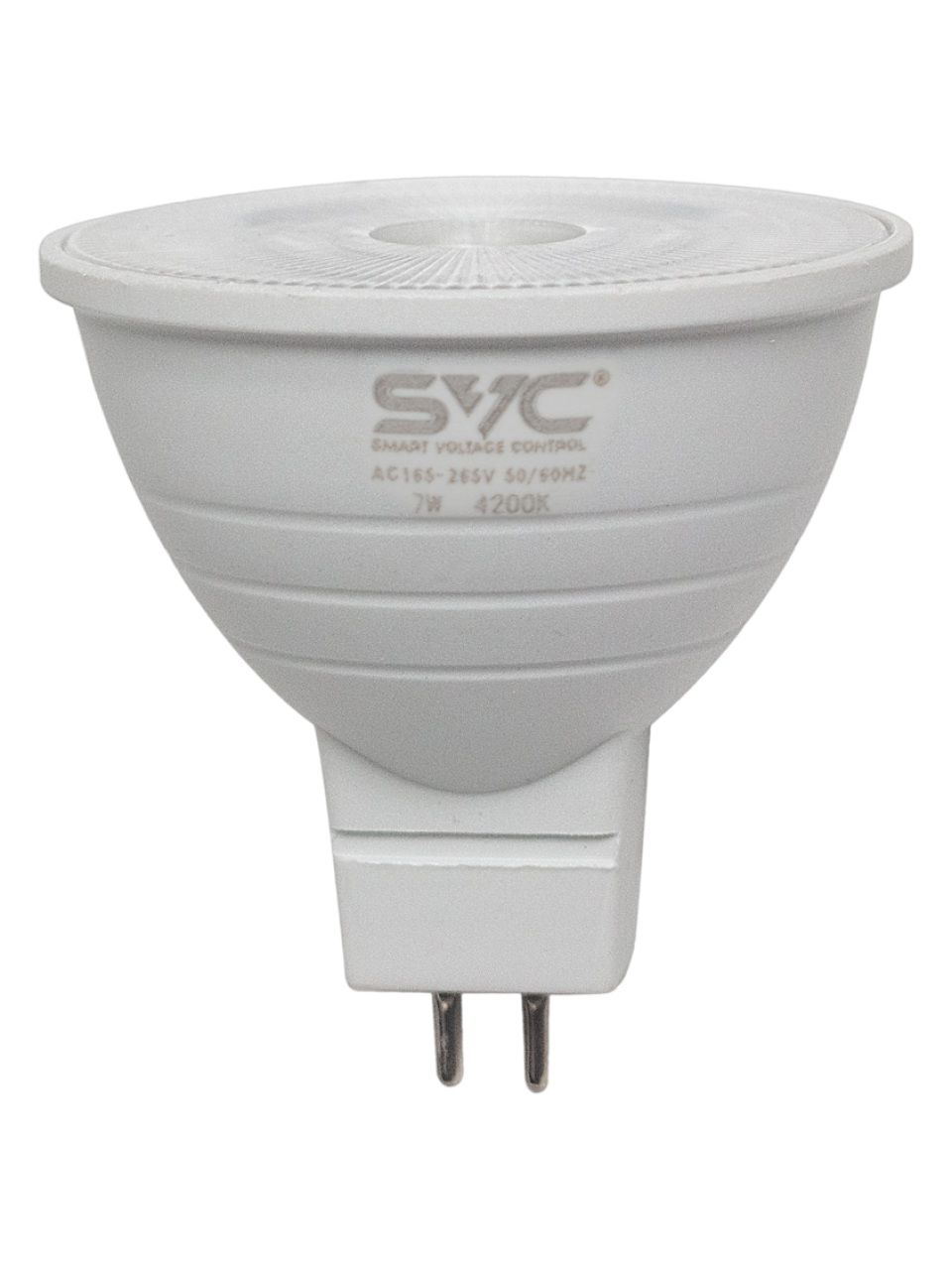 Эл. лампа светодиодная SVC LED JCDR-7W-GU5.3-4200K, Нейтральный