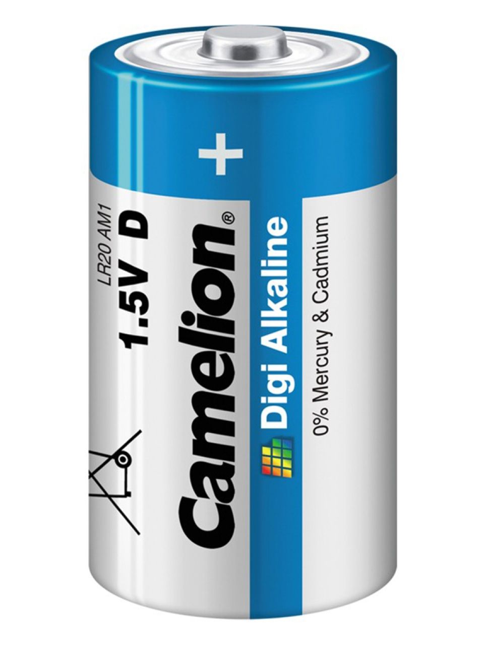 Батарейка CAMELION Digi Alkaline LR20-BP2DG 2 шт. в блистере