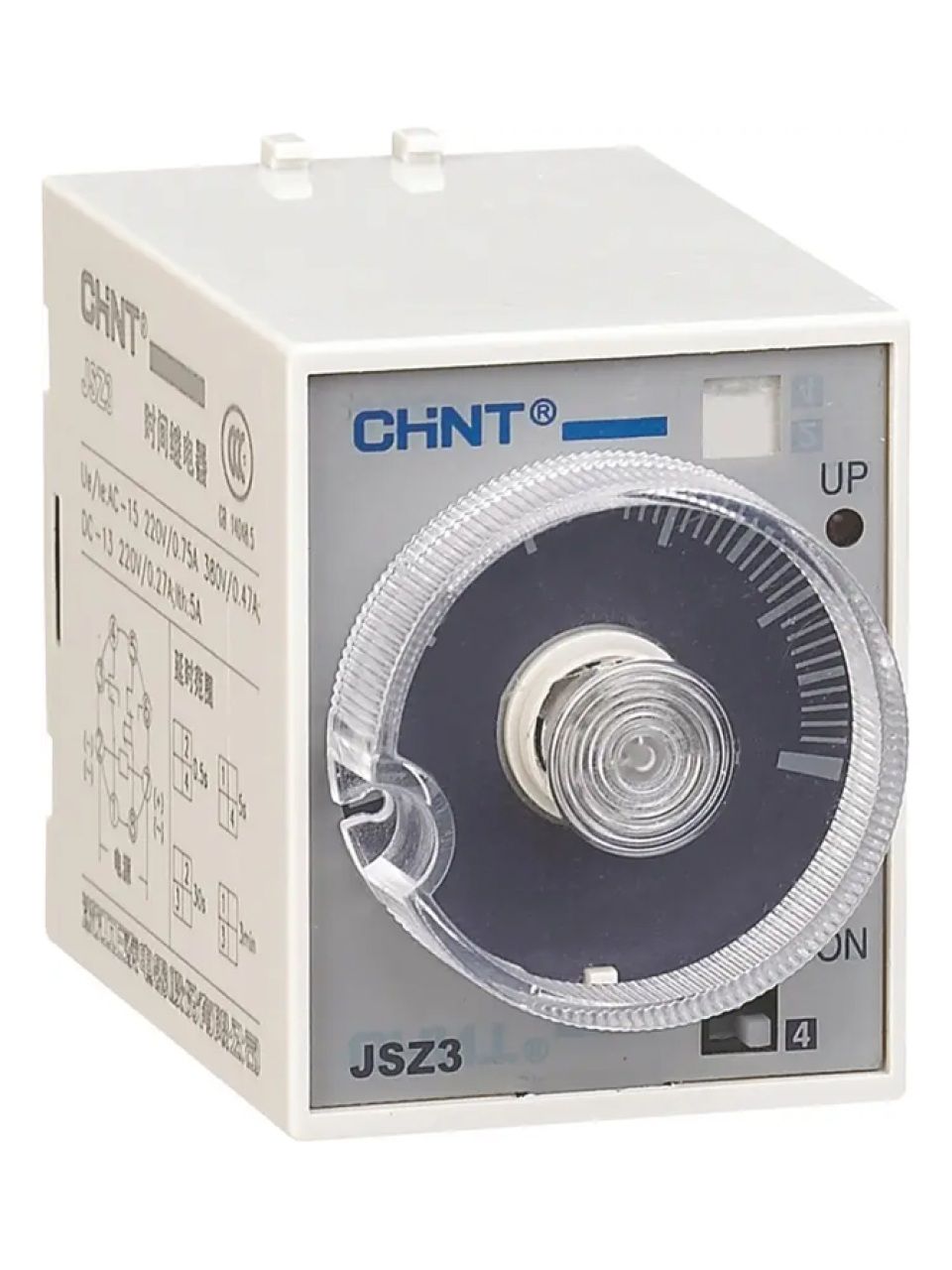 Реле времени CHINT JSZ3A-E 5-60s/10/60min/6h AC 220V