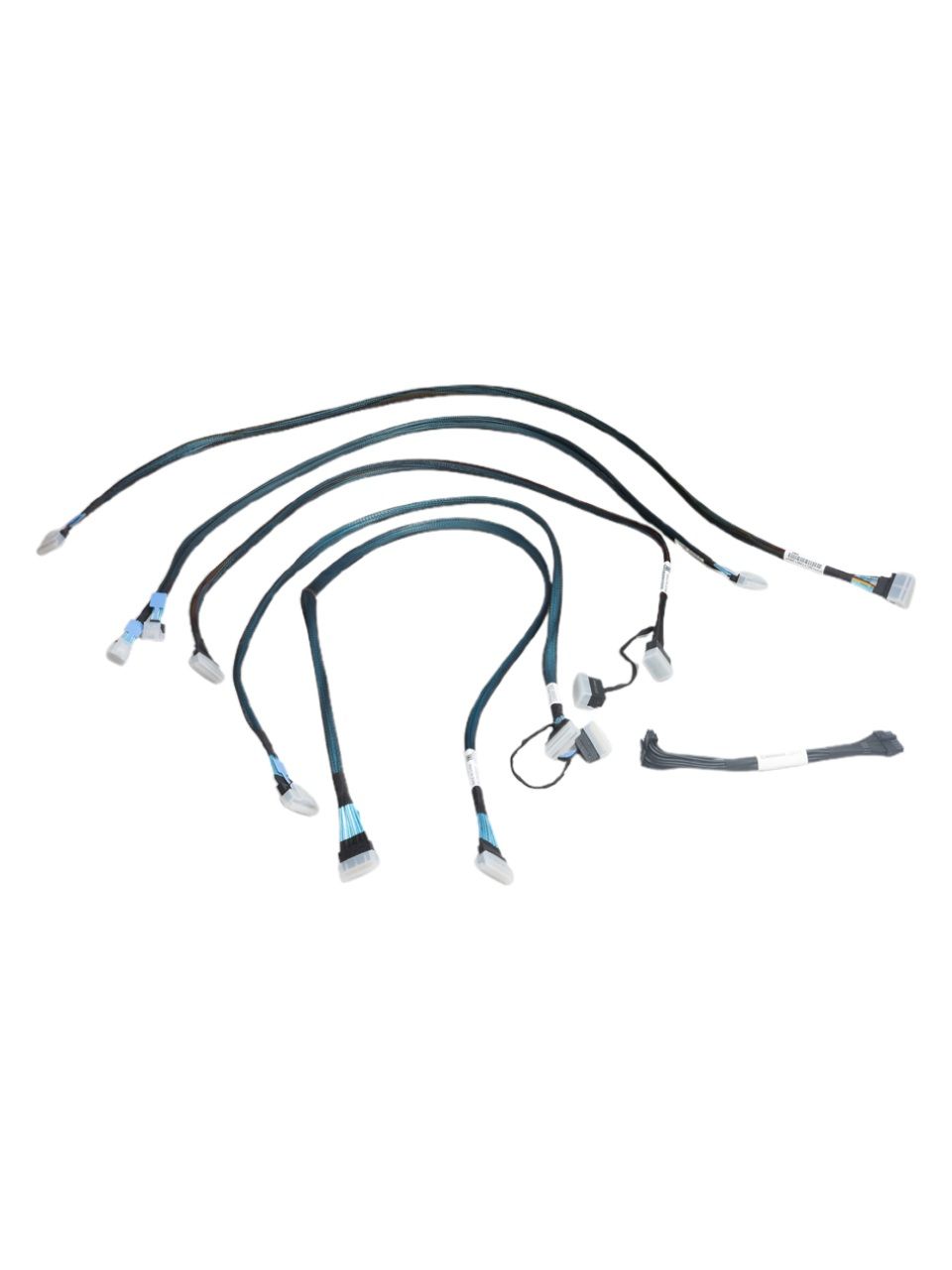 Комплект интерфейсных кабелей Lenovo ThinkSystem SR650 V2 2.5" Chassis Front BP2 SAS/SATA Cable Kit