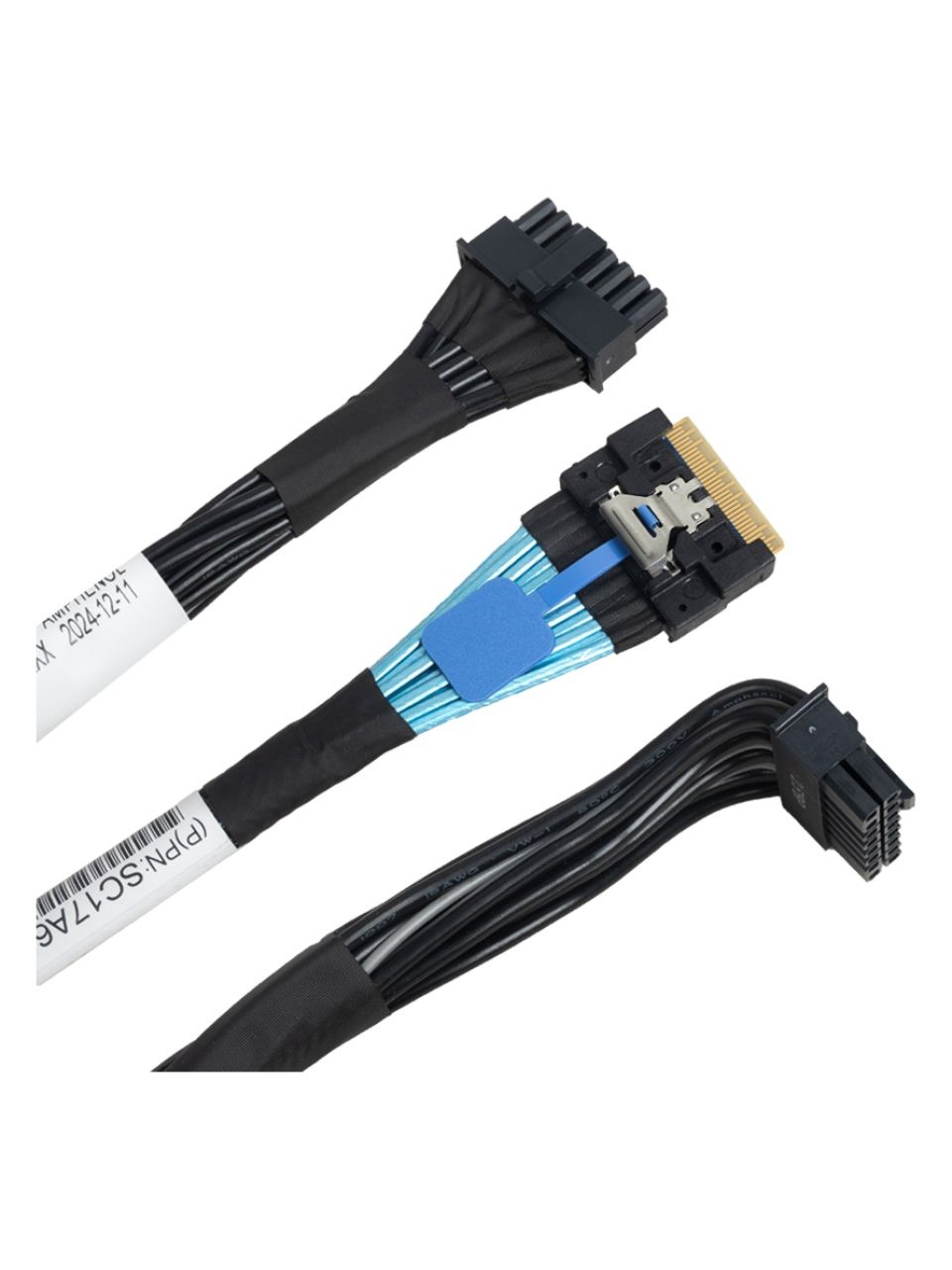 Комплект интерфейсных кабелей Lenovo ThinkSystem SR650 V2 2.5" Chassis Front BP2 SAS/SATA Cable Kit