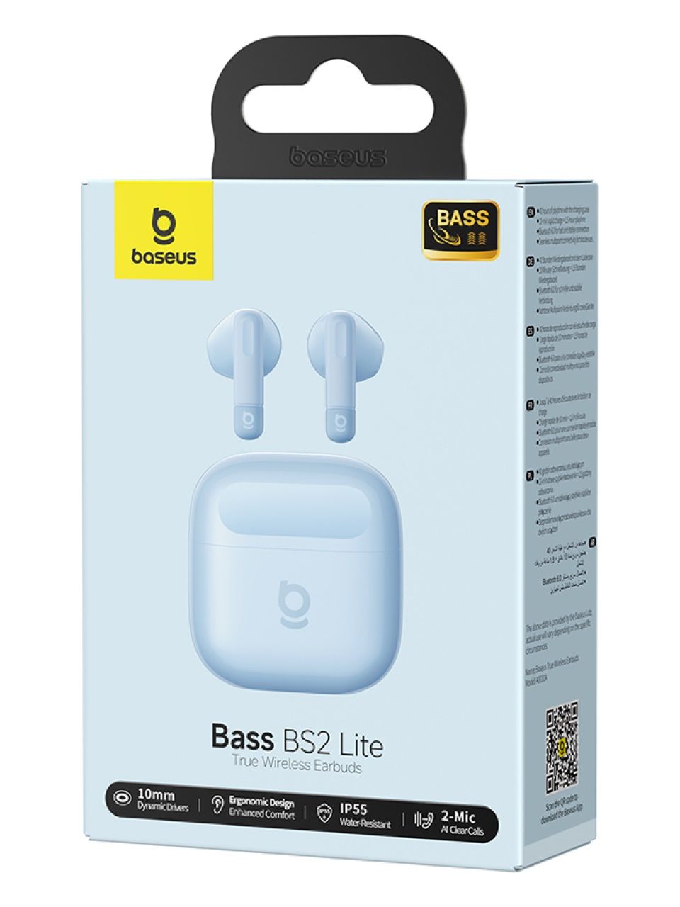 Наушники Baseus Bass BS2 Lite Earbuds Galaxy Blue (A0010A05)