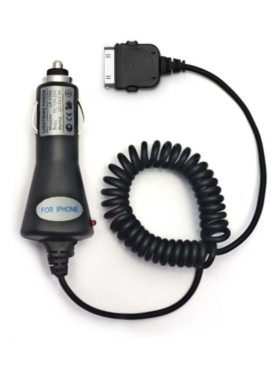 Автомобильное зарядное устройство Lightning Power LP-C005AB для iPhone4