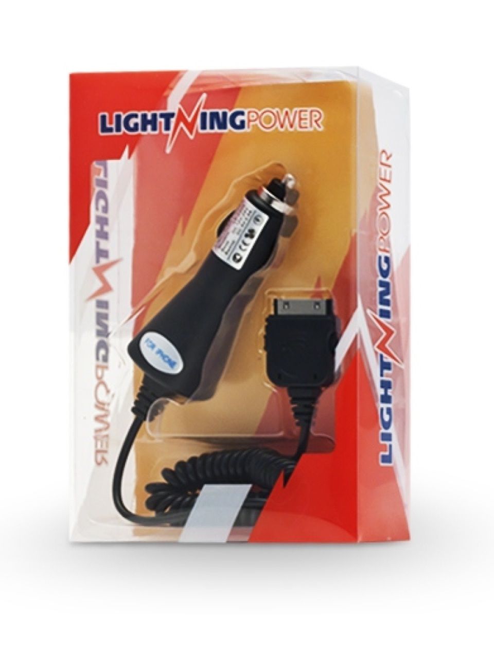 Автомобильное зарядное устройство Lightning Power LP-C005AB для iPhone4