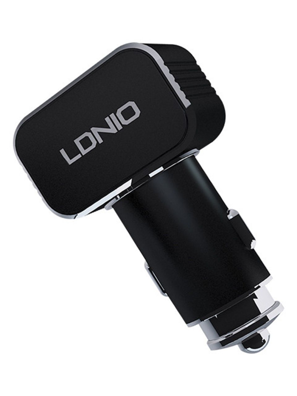 Автомобильное зарядное устройство LDNIO C306 2*USB-A 18W 5V-3.6A Auto Lightning Чёрный