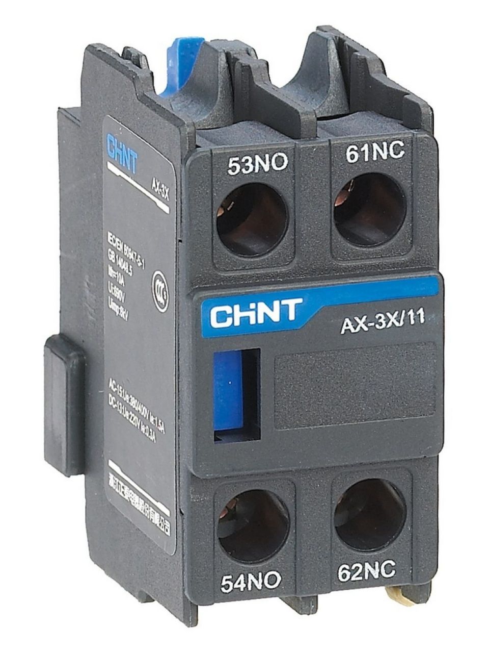 Приставка доп.контакты CHINT AX-3X/11 к Контактору NXC-06~630