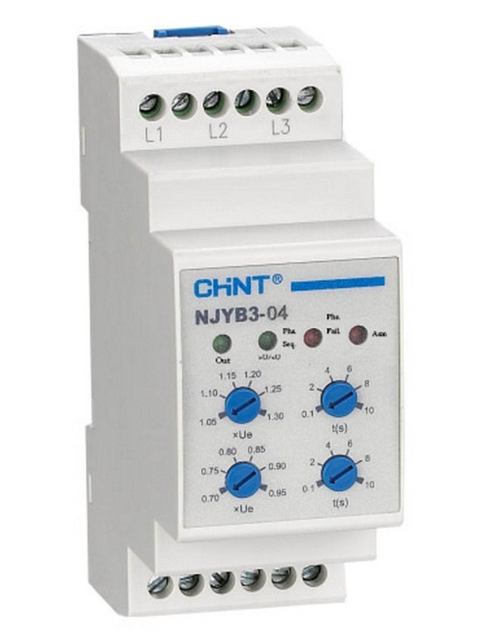 Реле контроля фаз CHINT NJYB3-8 AC380V