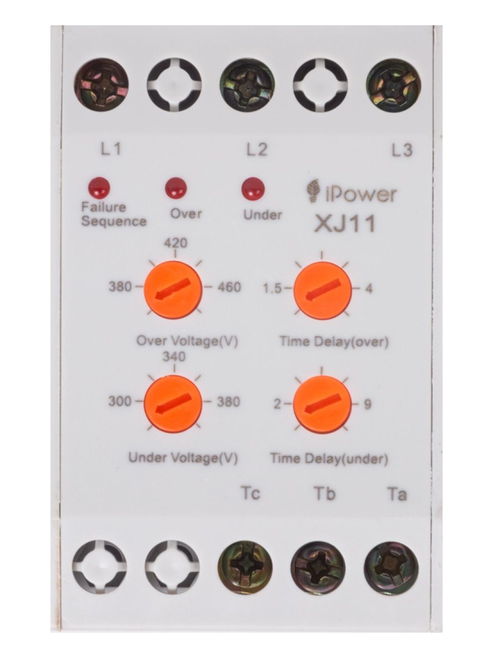 Реле контроля фаз и напряжения iPower XJ11