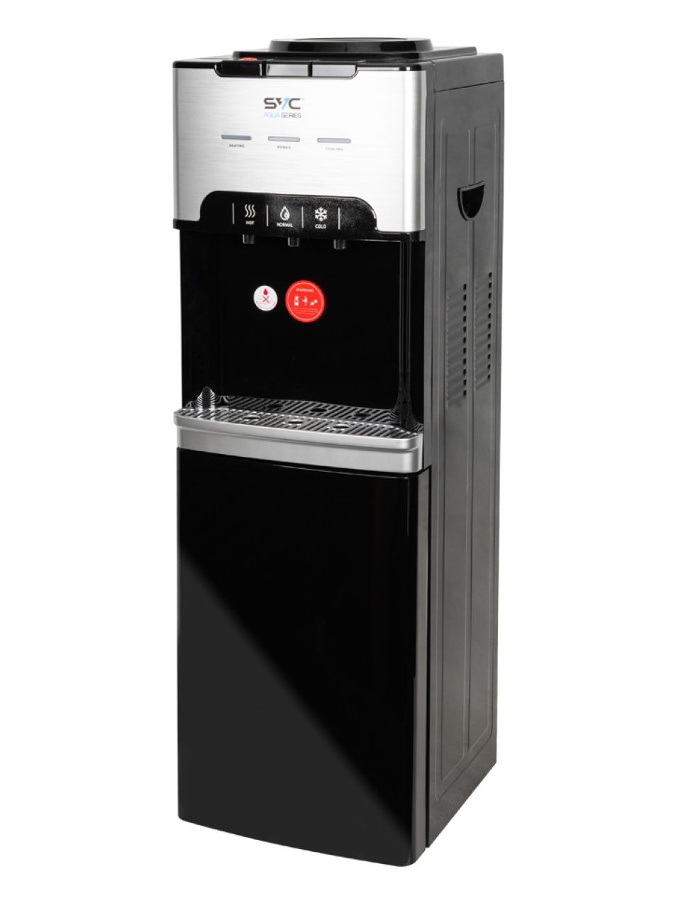 Кулер для воды напольный SVC Aqua series 98ESA Black