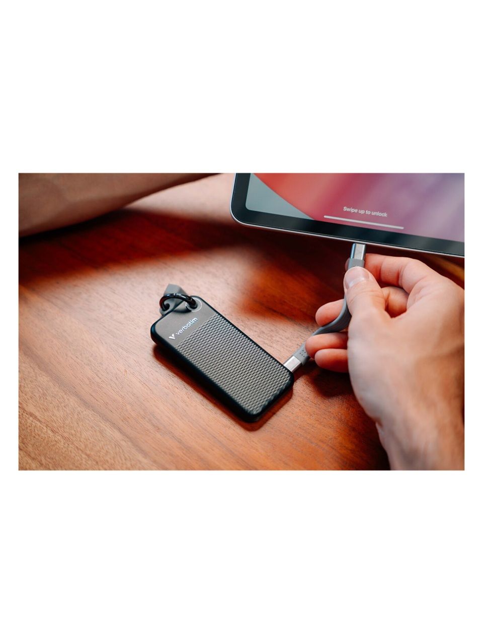 Внешний SSD диск Verbatim Pocket SSD 32190 1TB Чёрный