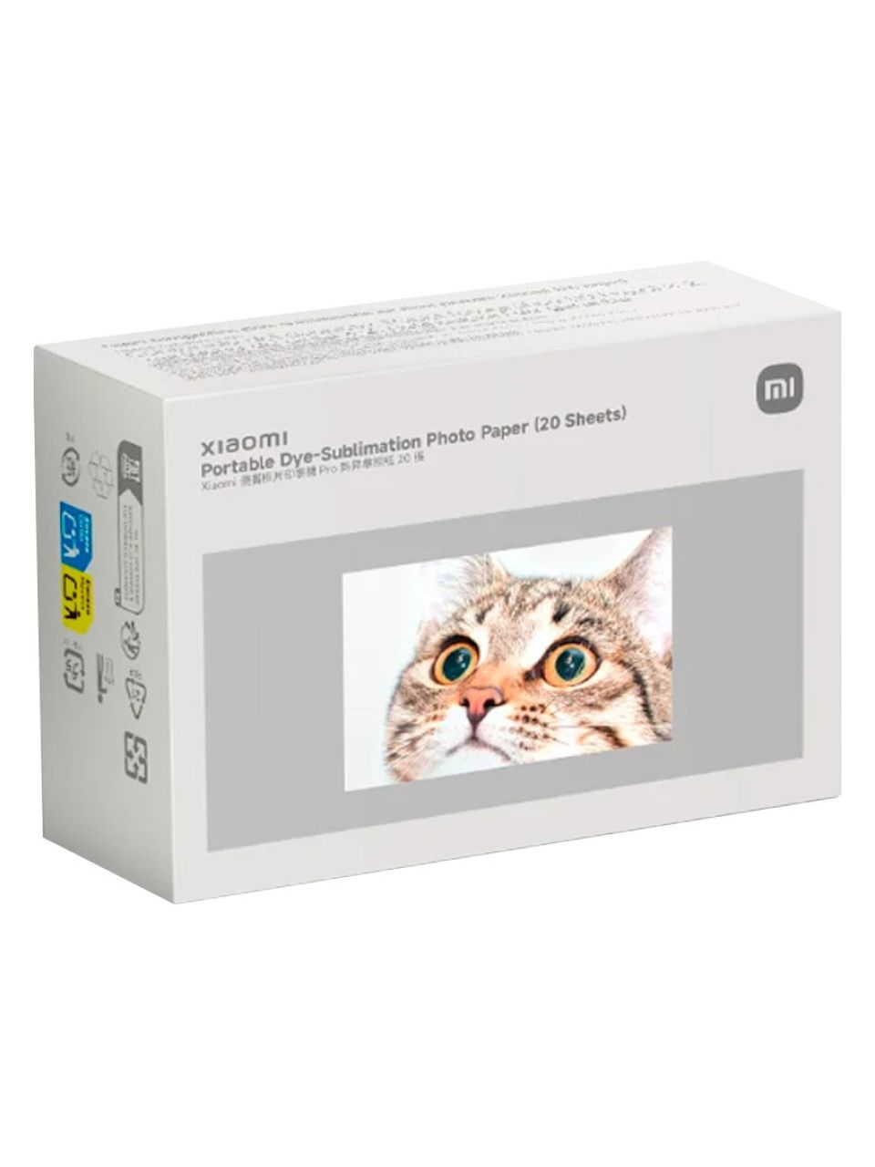 Фотобумага Xiaomi Portable Dye-Sublimation Photo Paper 20 Sheets