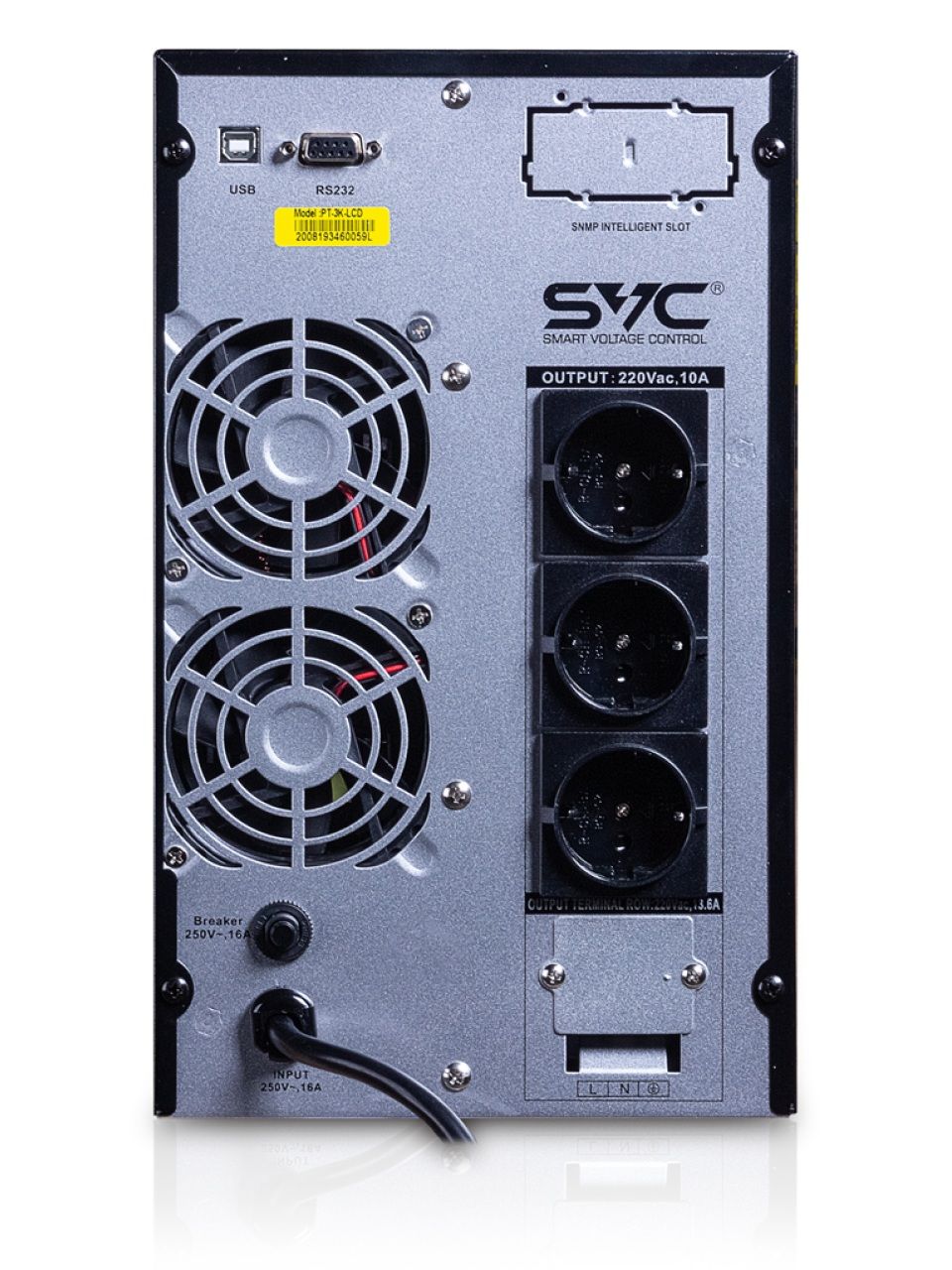 Источник бесперебойного питания SVC PT-3K-LCD