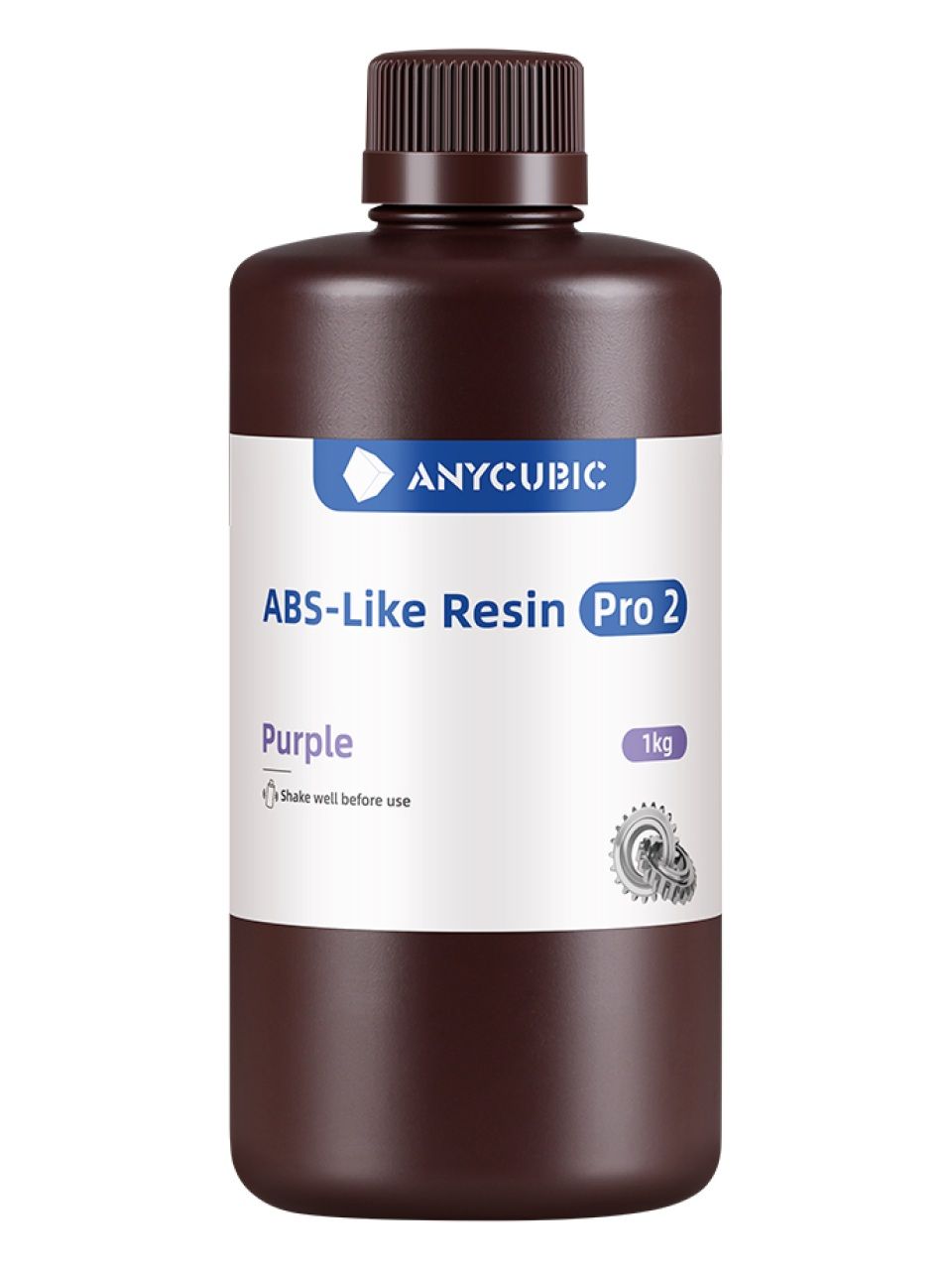 Фотополимерная смола для 3D-печати Anycubic ABS-Like Resin Pro 2 SABP2PU-10 (фиолетовый)