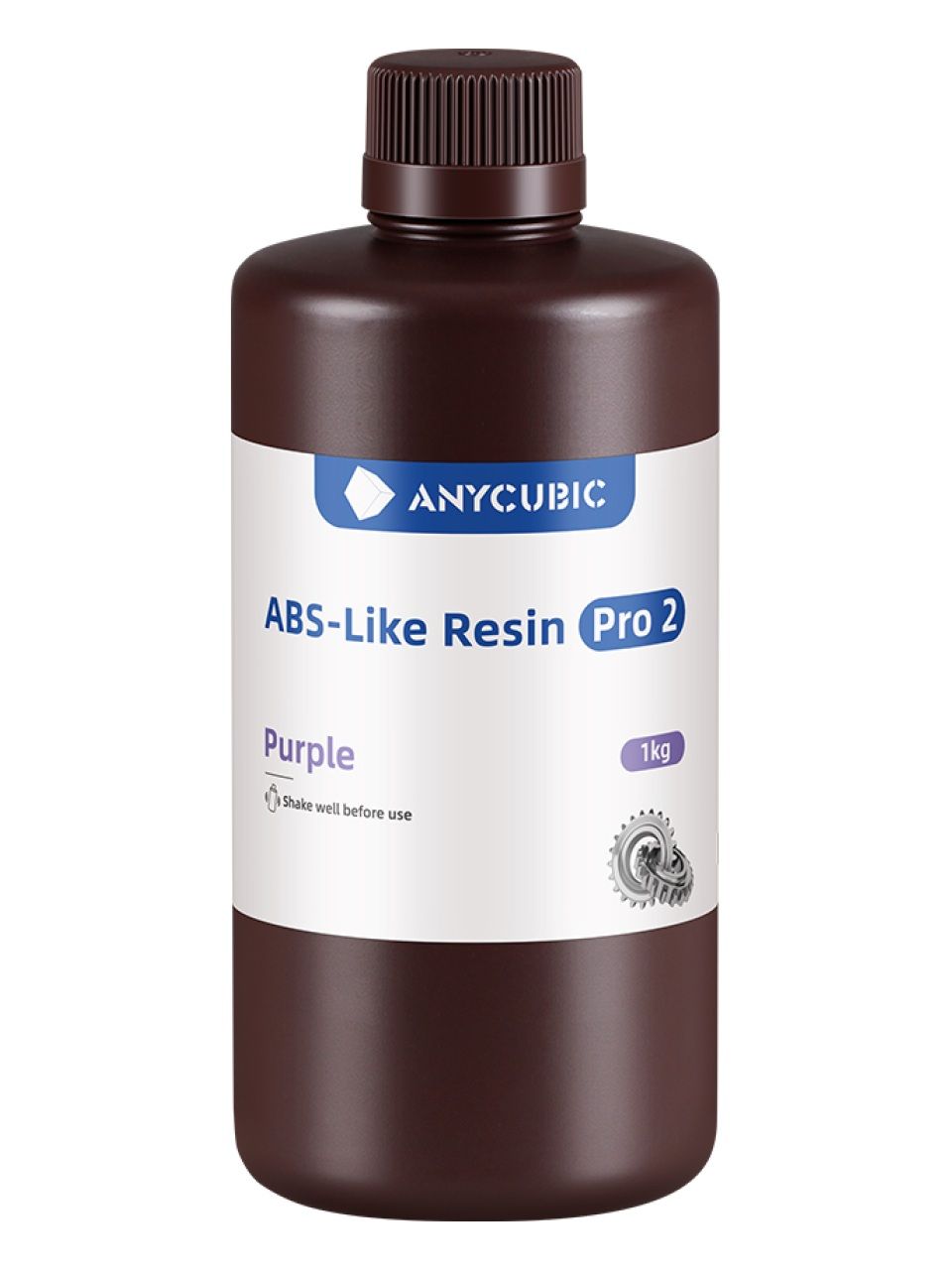 Фотополимерная смола для 3D-печати Anycubic ABS-Like Resin Pro 2 SABP2PU-10 (фиолетовый)