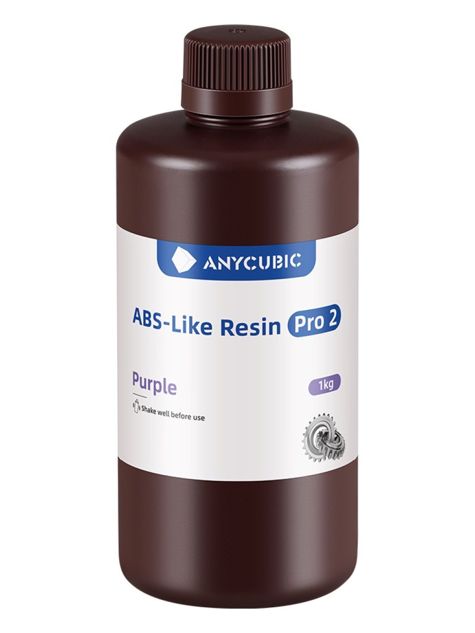 Фотополимерная смола для 3D-печати Anycubic ABS-Like Resin Pro 2 SABP2PU-10 (фиолетовый)