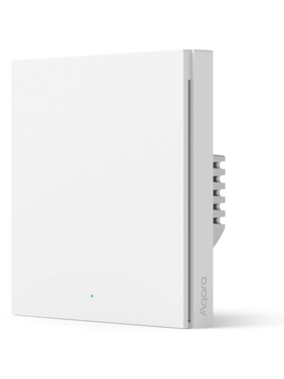 Настенный выключатель одноклавишный Aqara Smart Wall Switch H1 (With Neutral, Single Rocker)