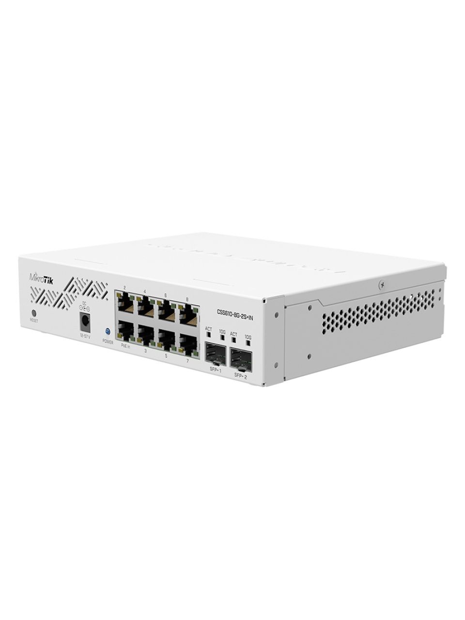 Коммутатор MikroTik CSS610-8G-2S+IN