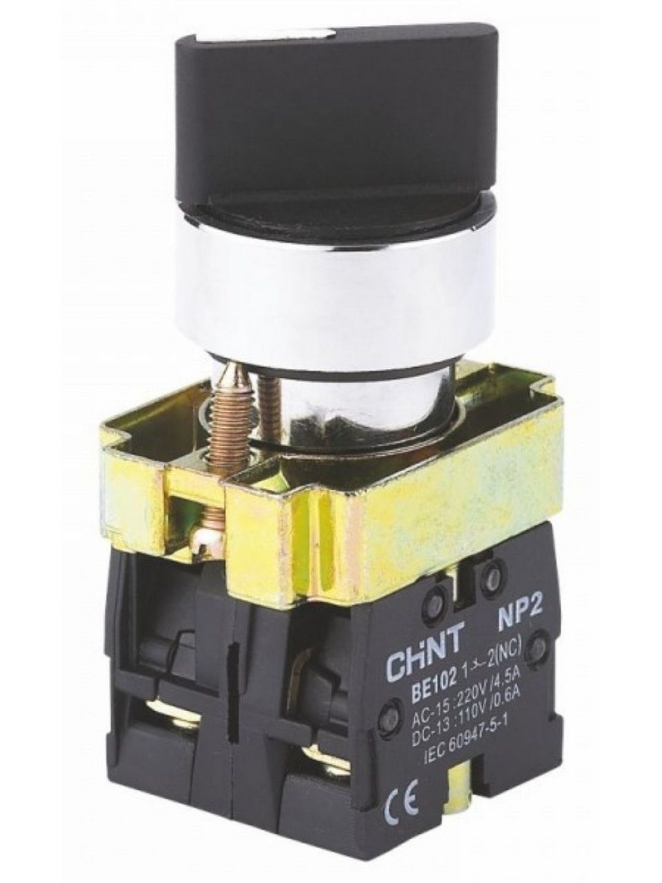 Переключатель CHINT NP2-BD33 3 положения с фиксацией 2НО IP40