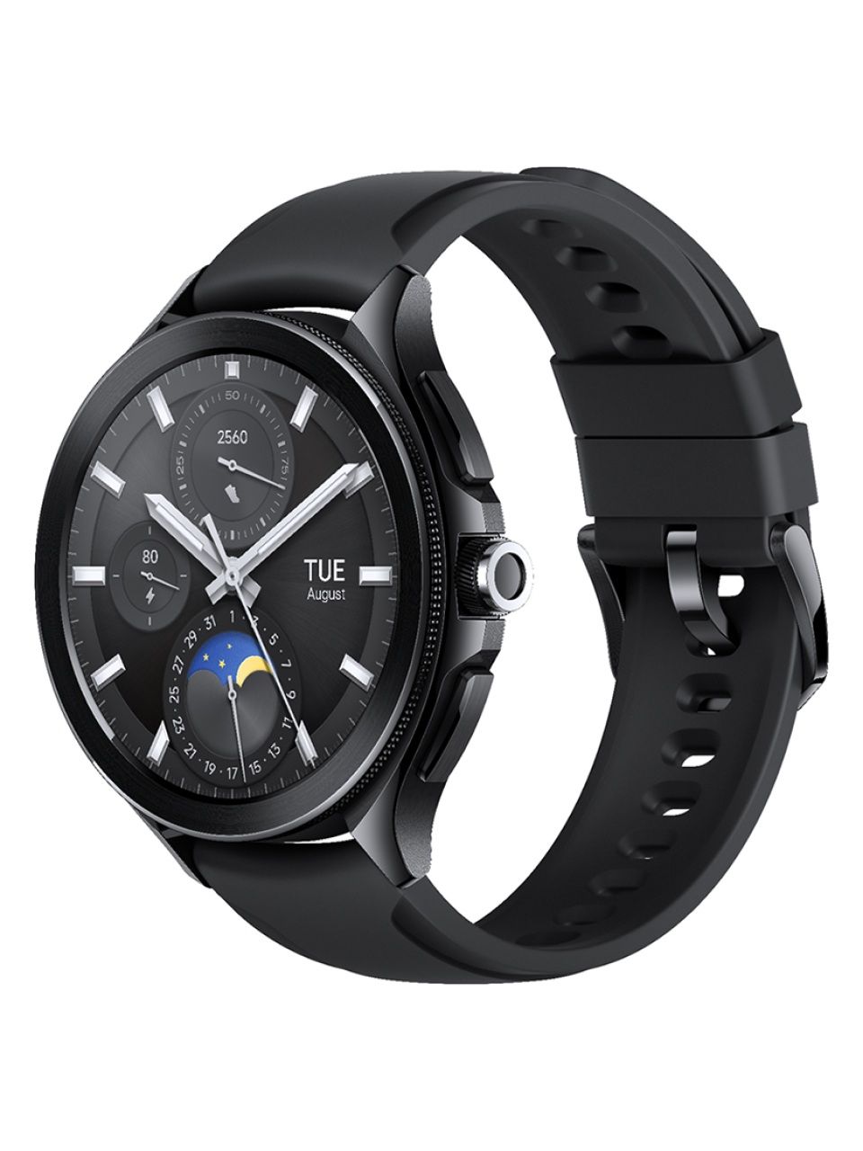 Смарт часы Xiaomi Watch 2 Pro-Bluetooth Black Case with Black Fluororubber Strap