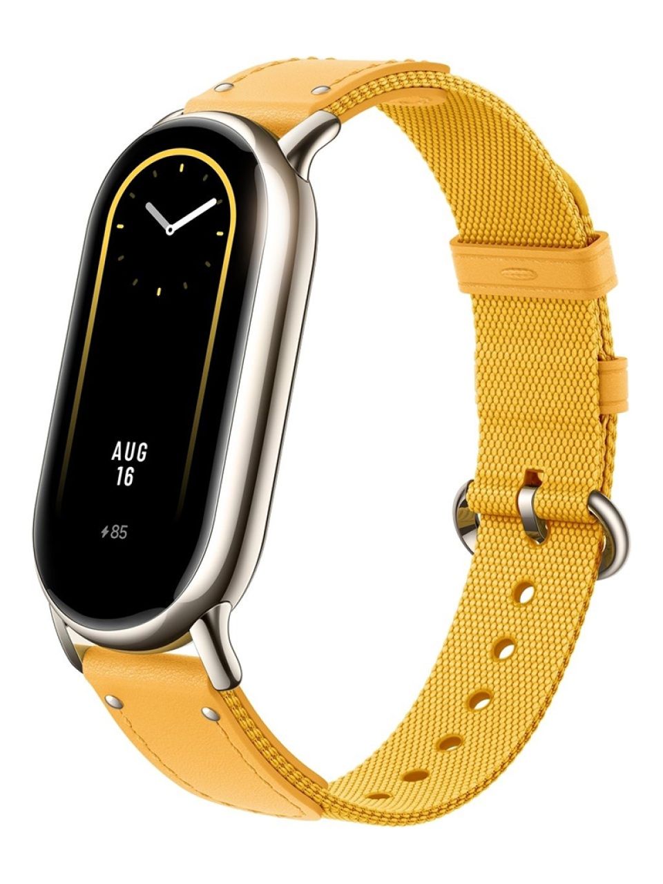 Сменный плетёный браслет для Xiaomi Smart Band 8 Yellow