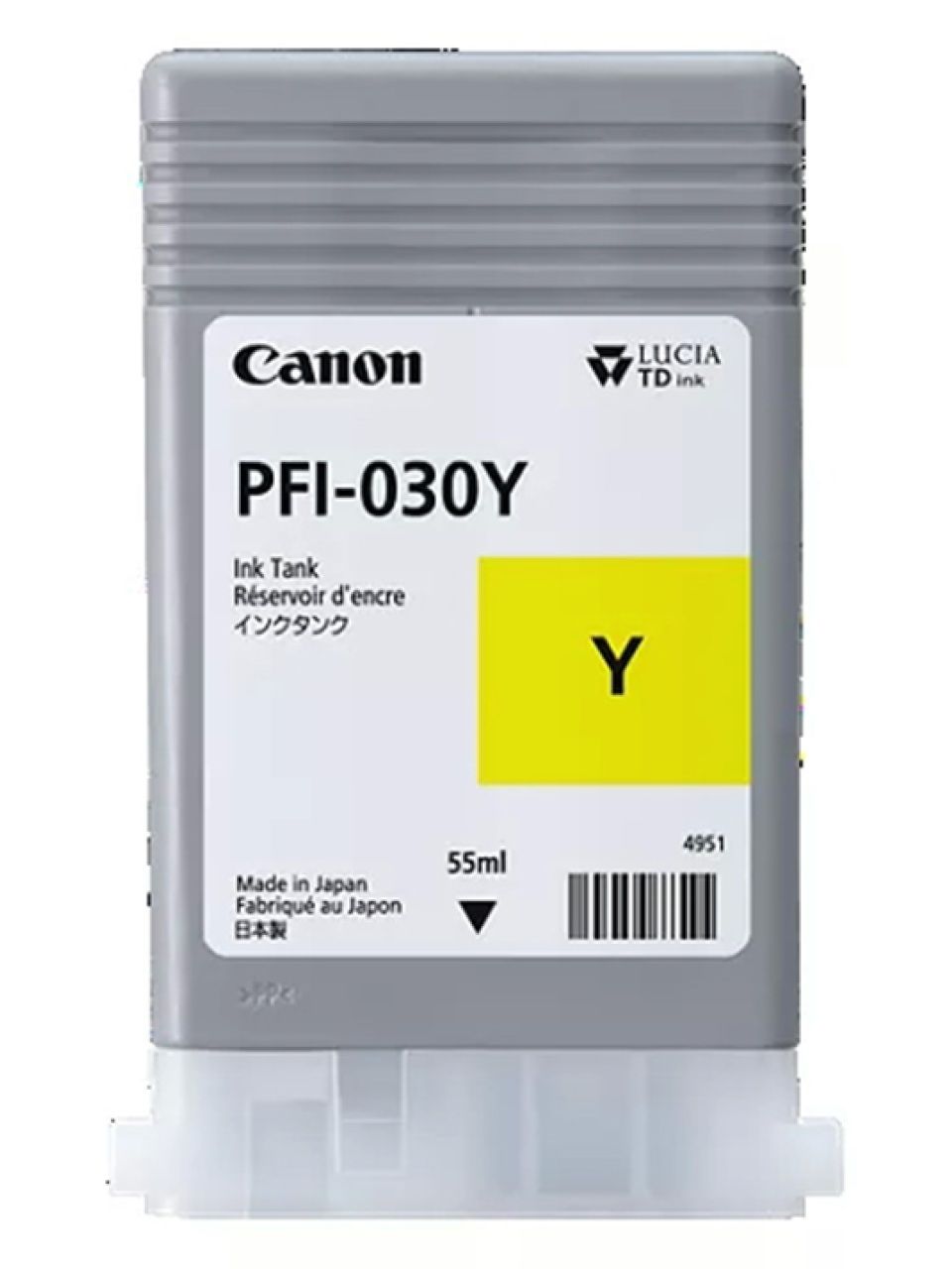 Чернила Canon Ink Tank PFI-030 Yellow