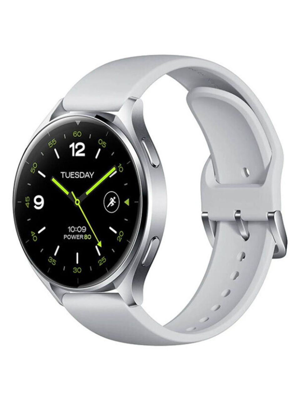 Смарт часы Xiaomi Watch 2 Silver Case With Gray TPU Strap