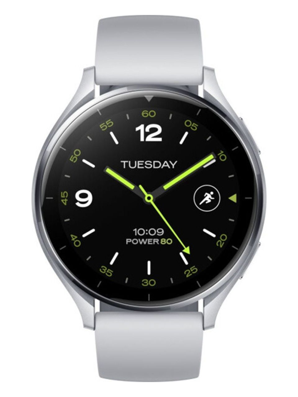 Смарт часы Xiaomi Watch 2 Silver Case With Gray TPU Strap
