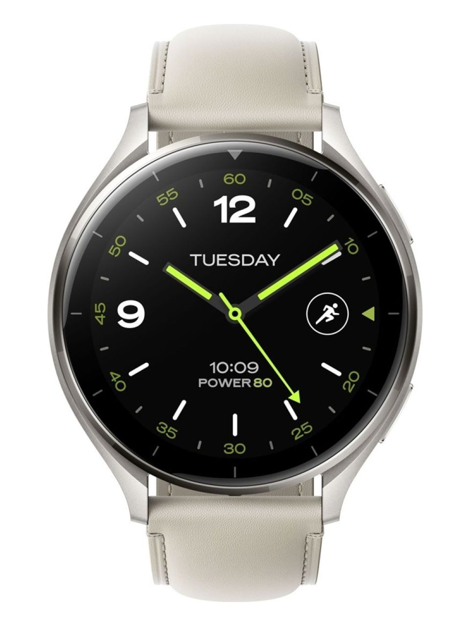 Смарт часы Xiaomi Watch 2 Titan Gray Case With White Leather Strap