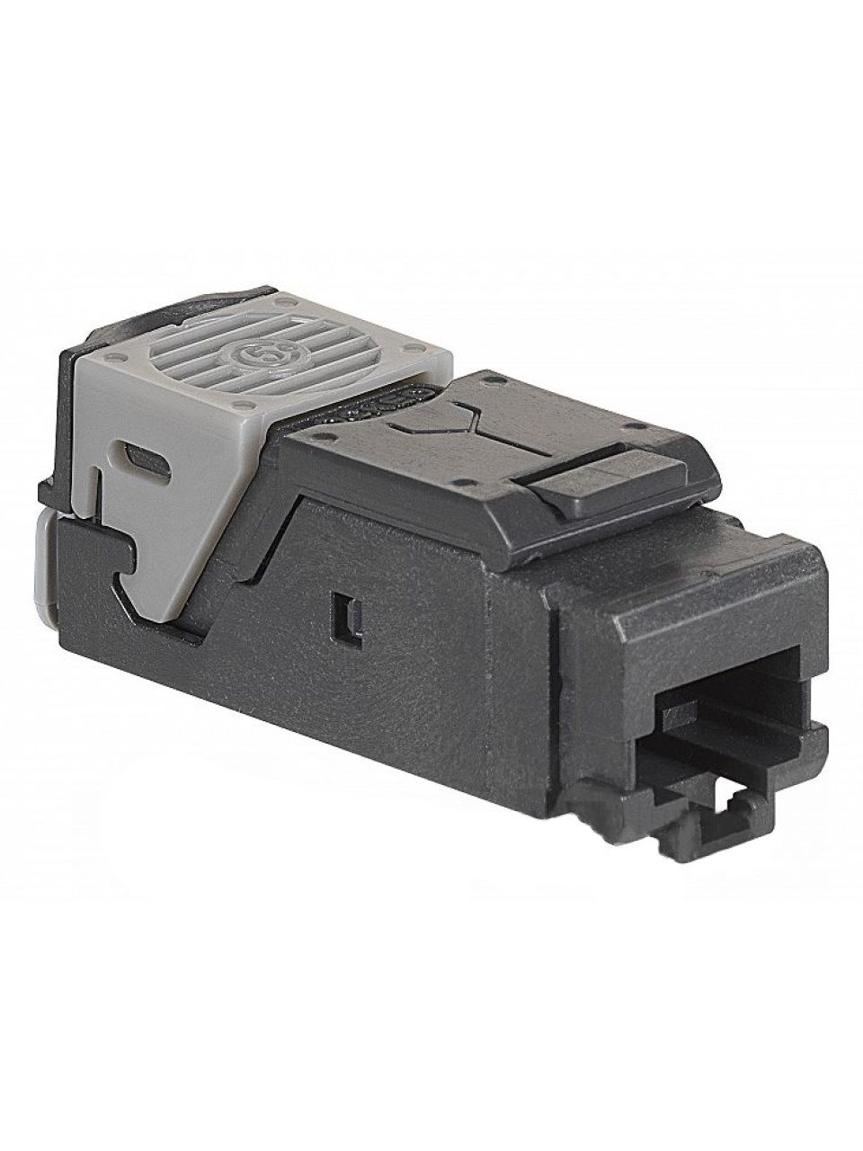 Коннектор телекоммуникационный высокой плотности RJ 45 Legrand 033753 cat 5e.