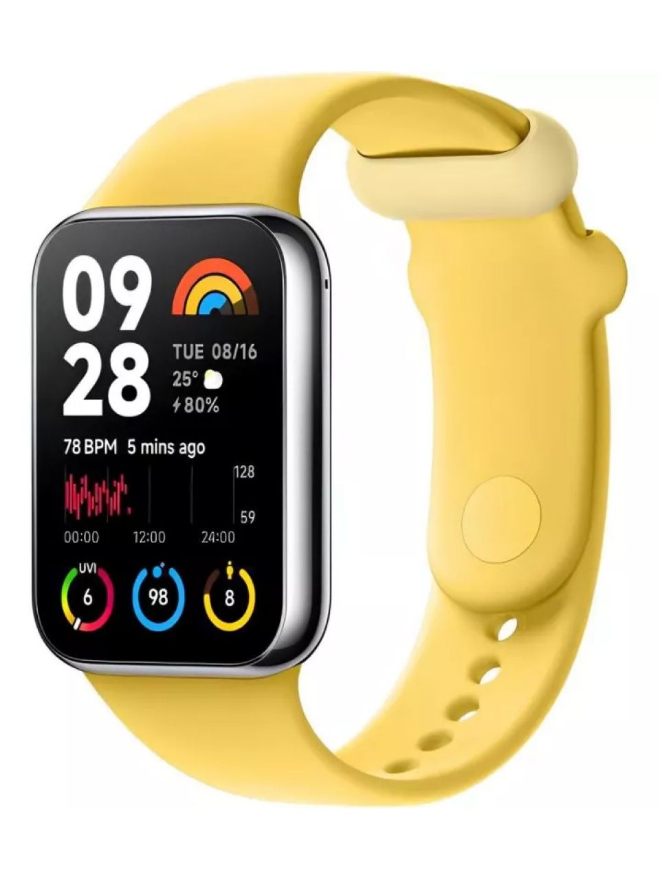 Сменный браслет Xiaomi TPU Quick Release Strap Lemon yellow