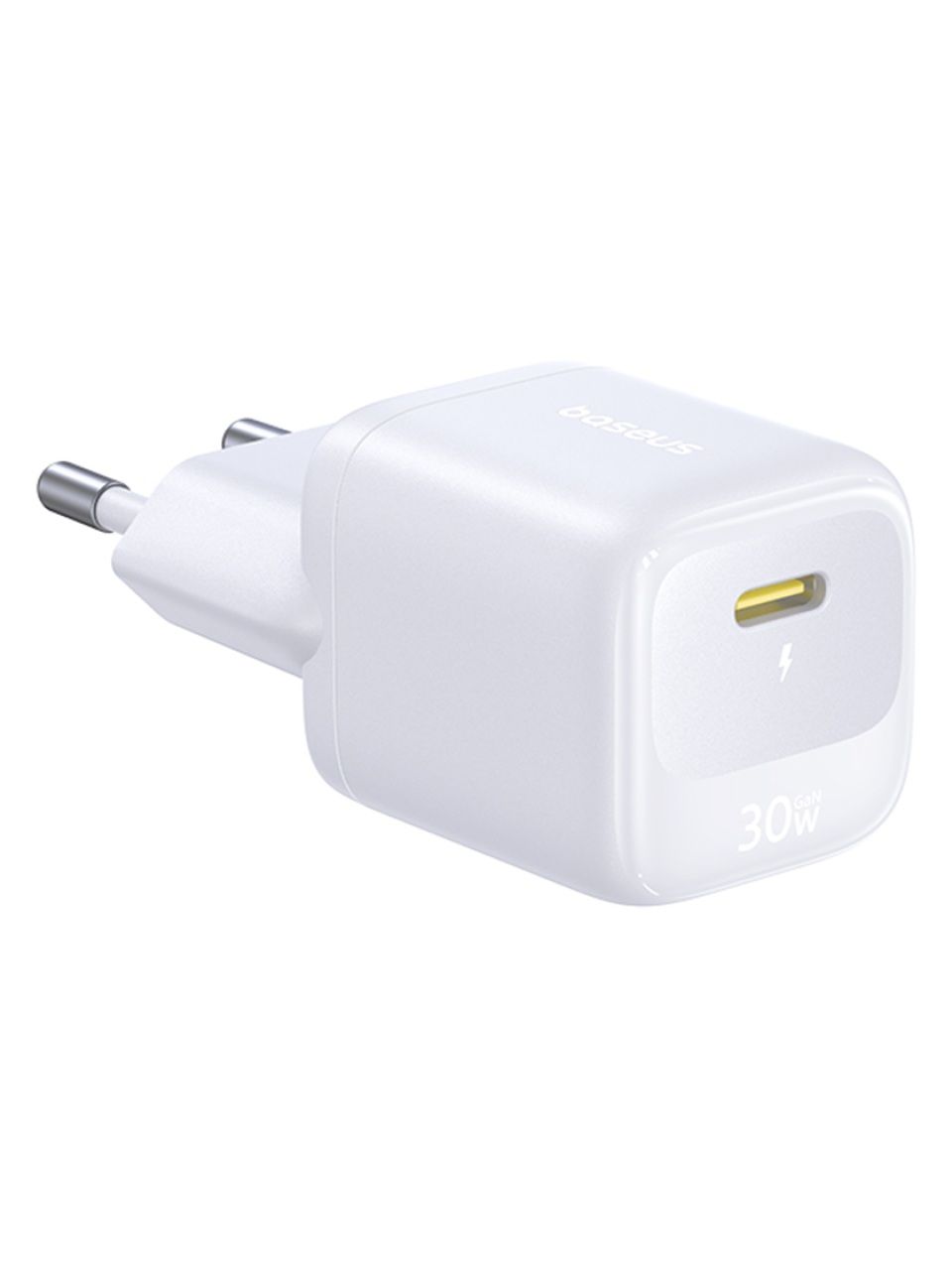 Адаптер питания Baseus FN22 1C 30W EU Moon White (E0123101)