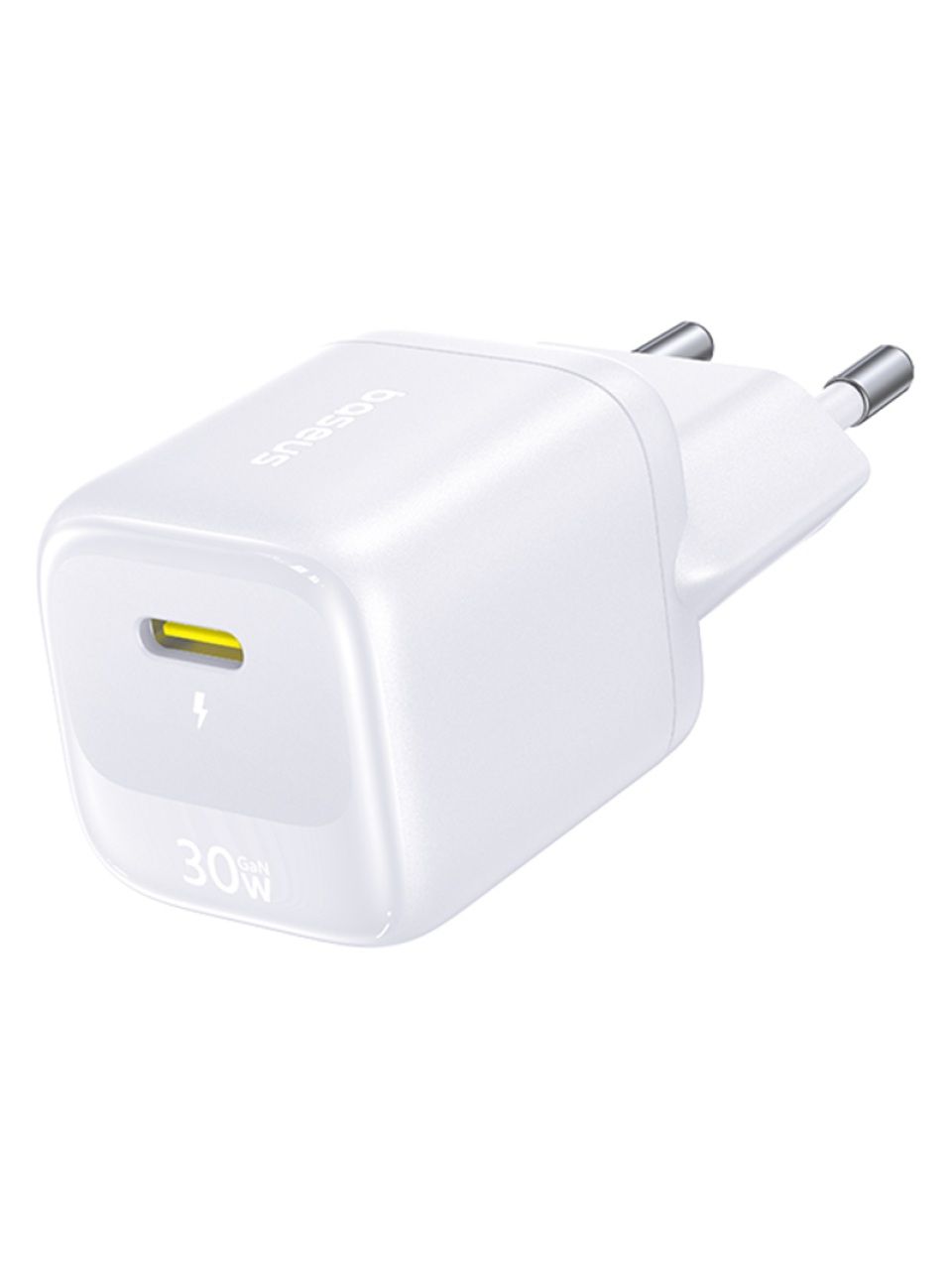 Адаптер питания Baseus FN22 1C 30W EU Moon White (E0123101)