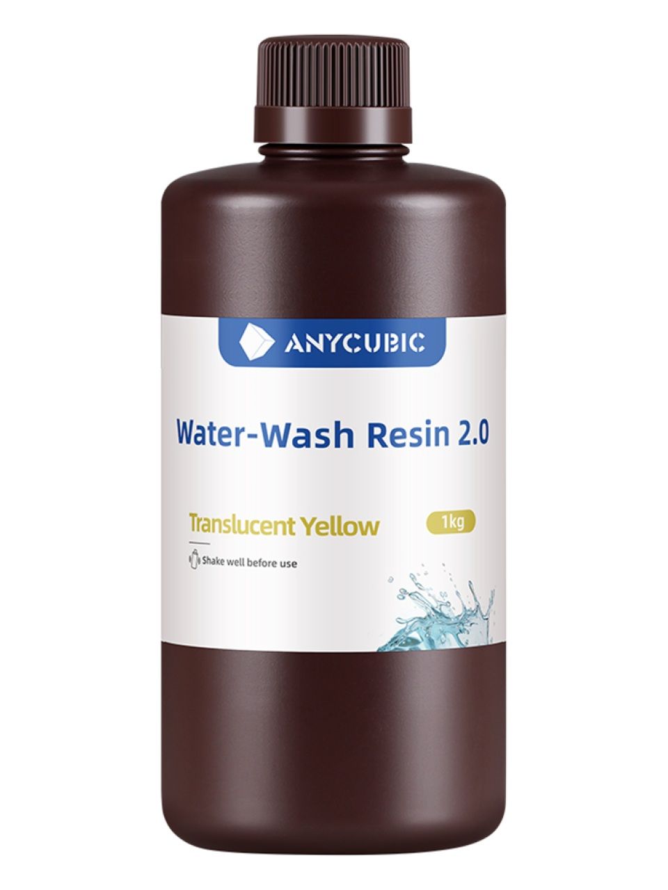 Фотополимерная смола для 3D-печати Anycubic Water-Wash Resin 2.0 SSX2GY-10 (серый)