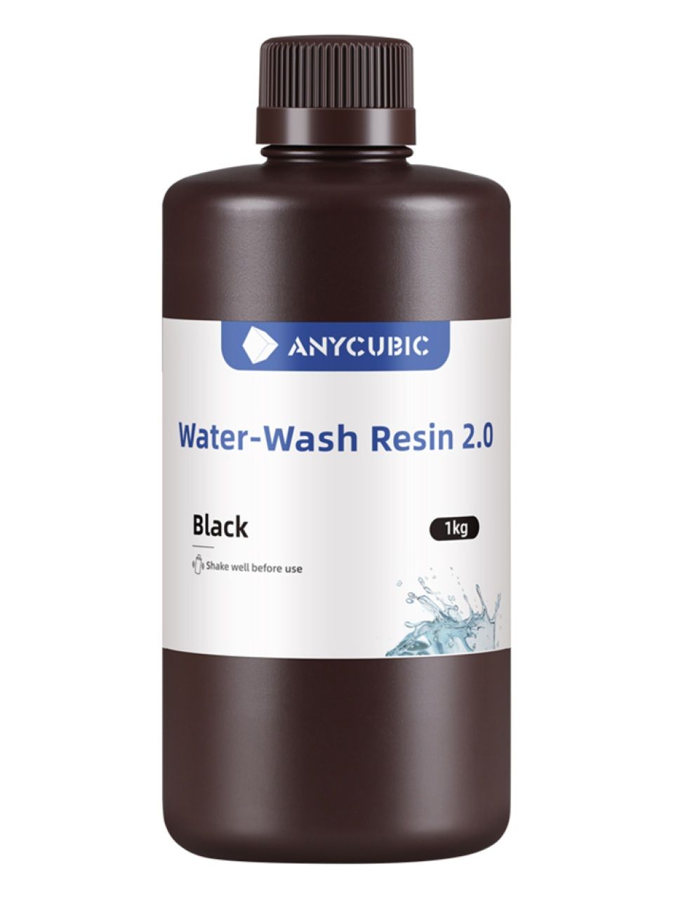 Фотополимерная смола для 3D-печати Anycubic Water-Wash Resin 2.0 SSX2BK-10 (черный)