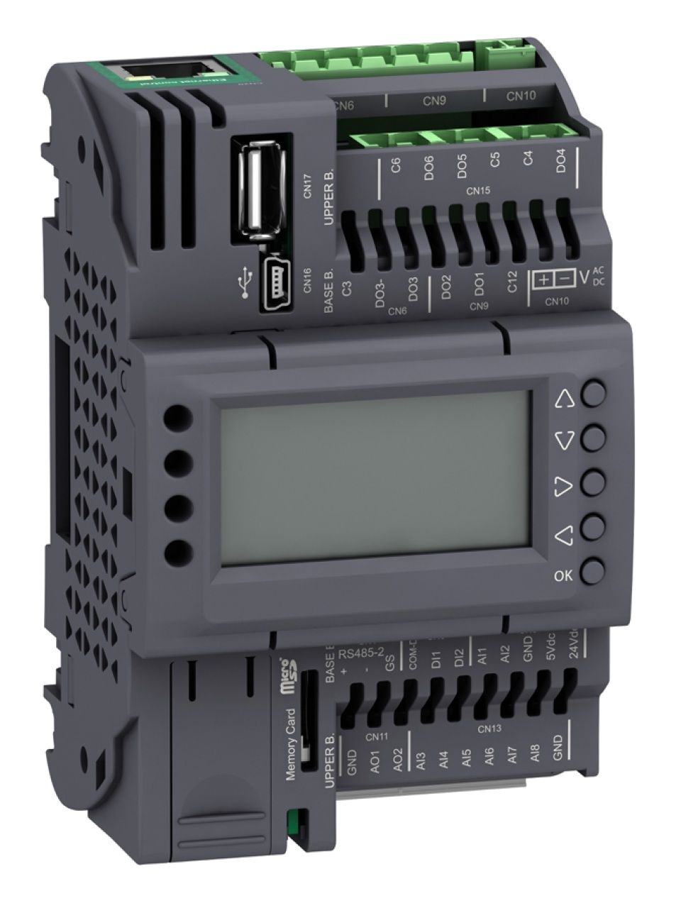 ПЛК М172 SE TM172PDG18R M172 дисплей 18 I/O ETH 2 MODBUS