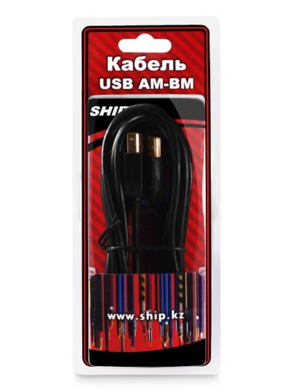 Интерфейсный кабель A-B SHIP SH7013-5B Hi-Speed USB 2.0 30В