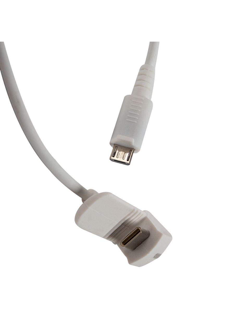 Противокражный кабель Eagle A6150CW (Type-C - Micro USB)
