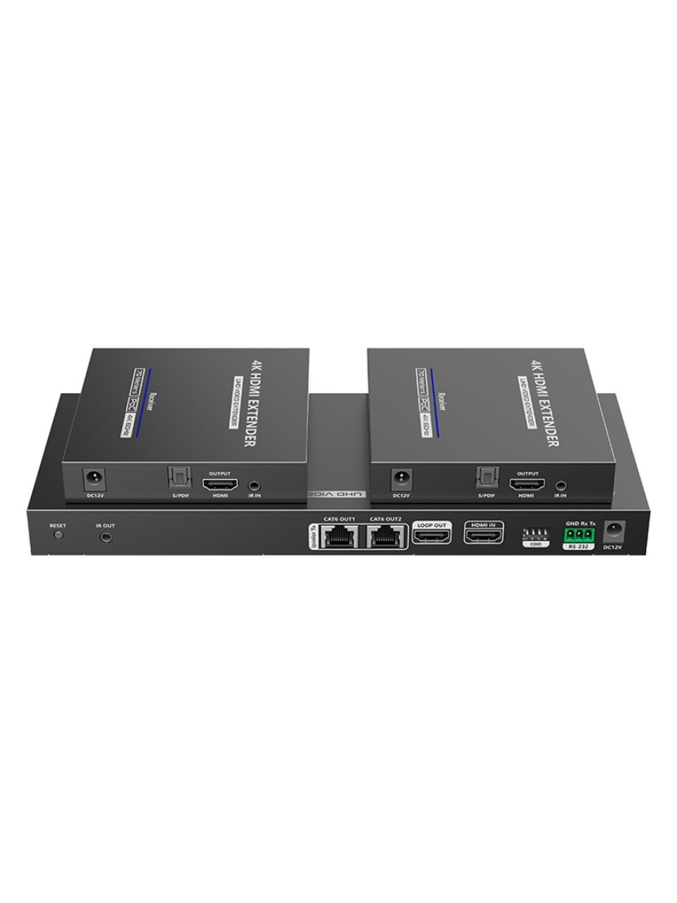 Сплиттер Lenkeng LKV822P-I 1x2 (4K@60H, 70m)