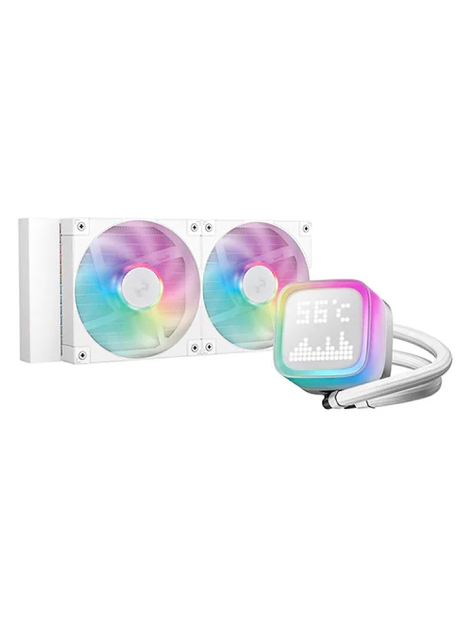 Кулер с водяным охлаждением Deepcool LP240 WH