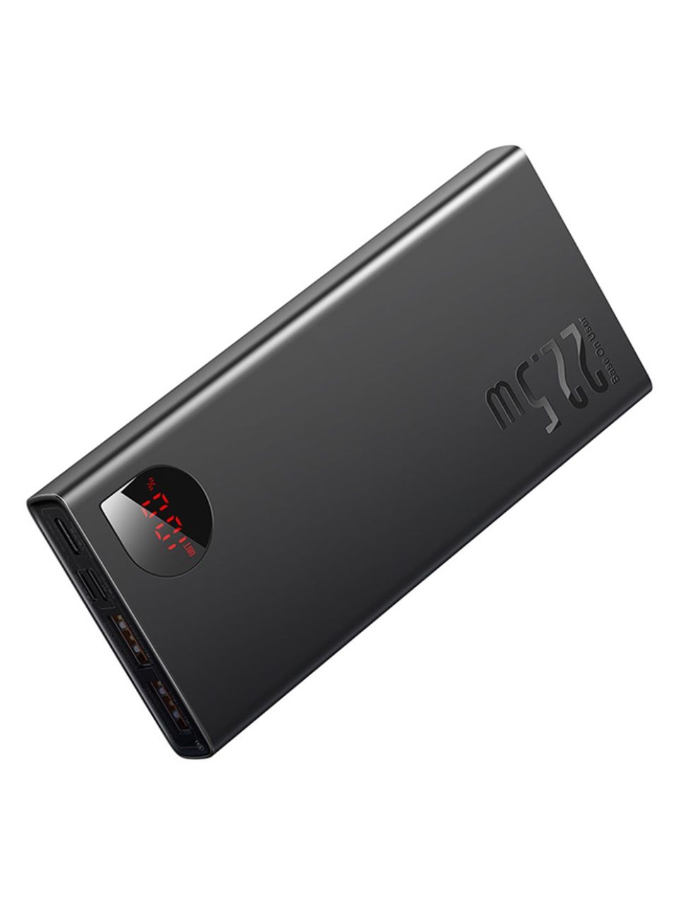 Портативный внешний аккумулятор Baseus Metal Digital Display Power Bank 10000mAh 22.5W Black