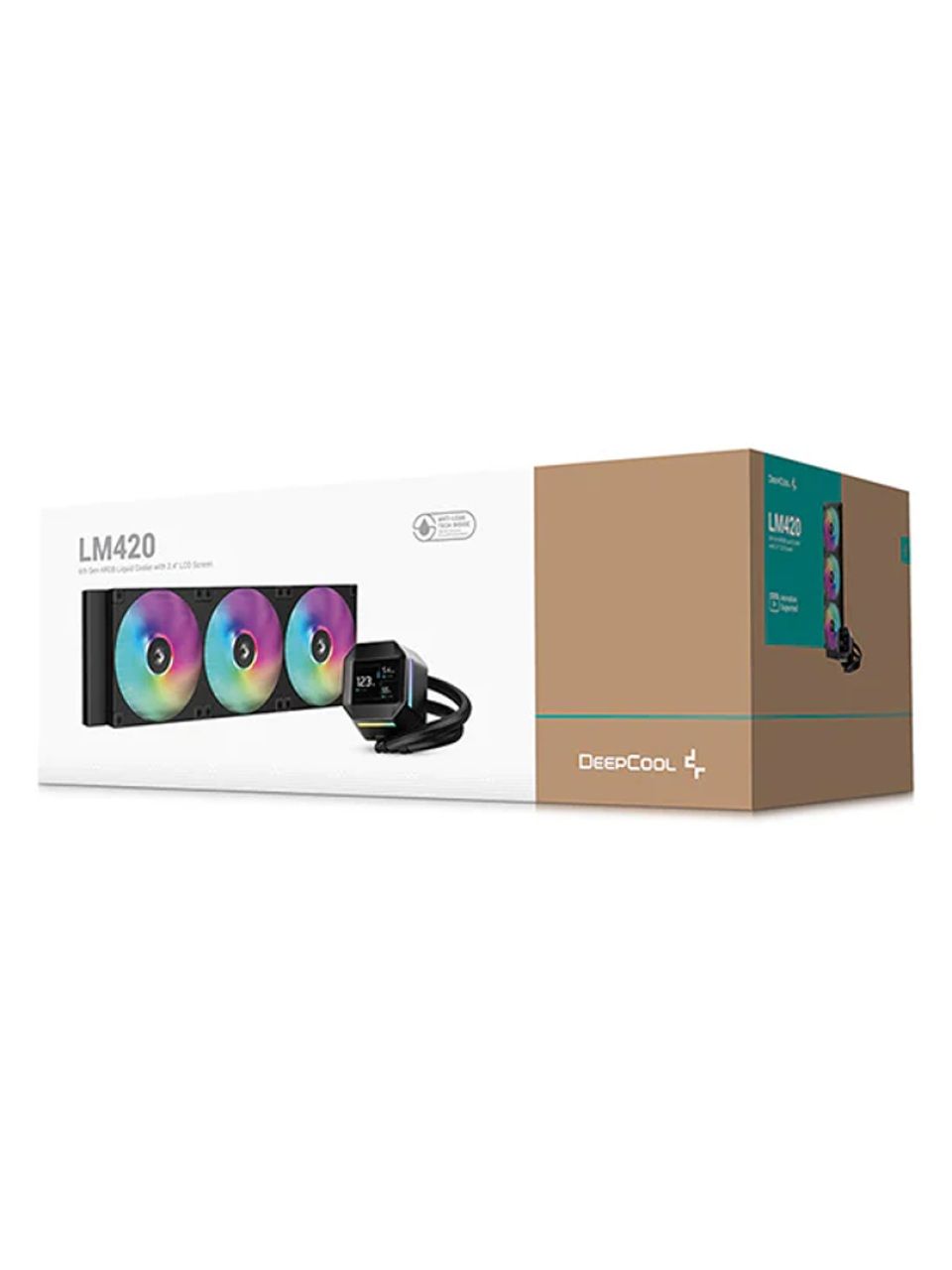 Кулер с водяным охлаждением Deepcool LM420