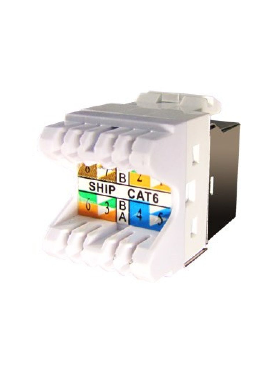 Модуль для информационной розетки SHIP M257 Cat.6 RJ-45 FTP