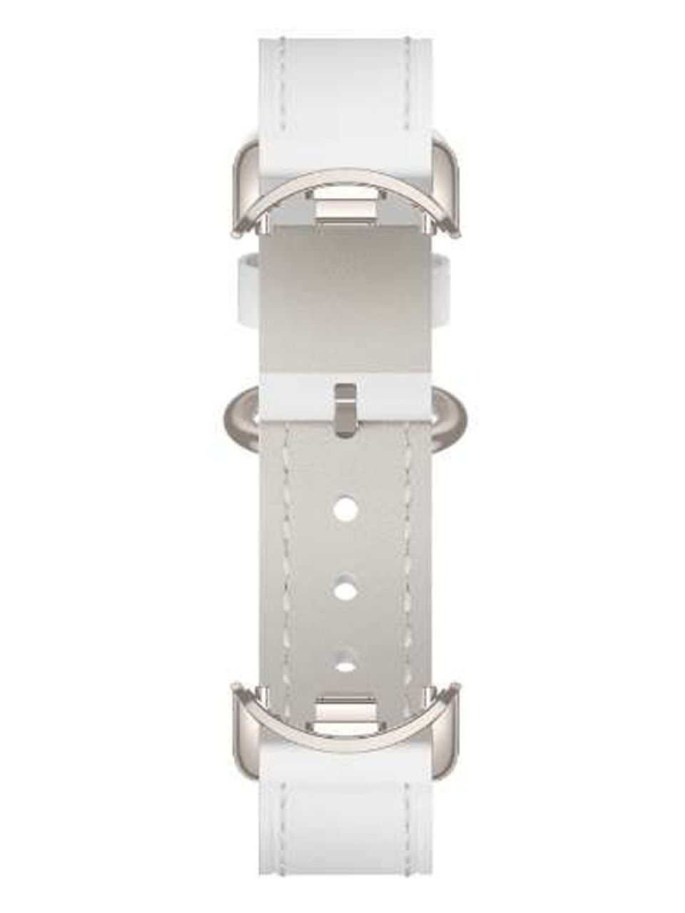 Сменный кожаный браслет для Xiaomi Smart Band 9 Ceramic White