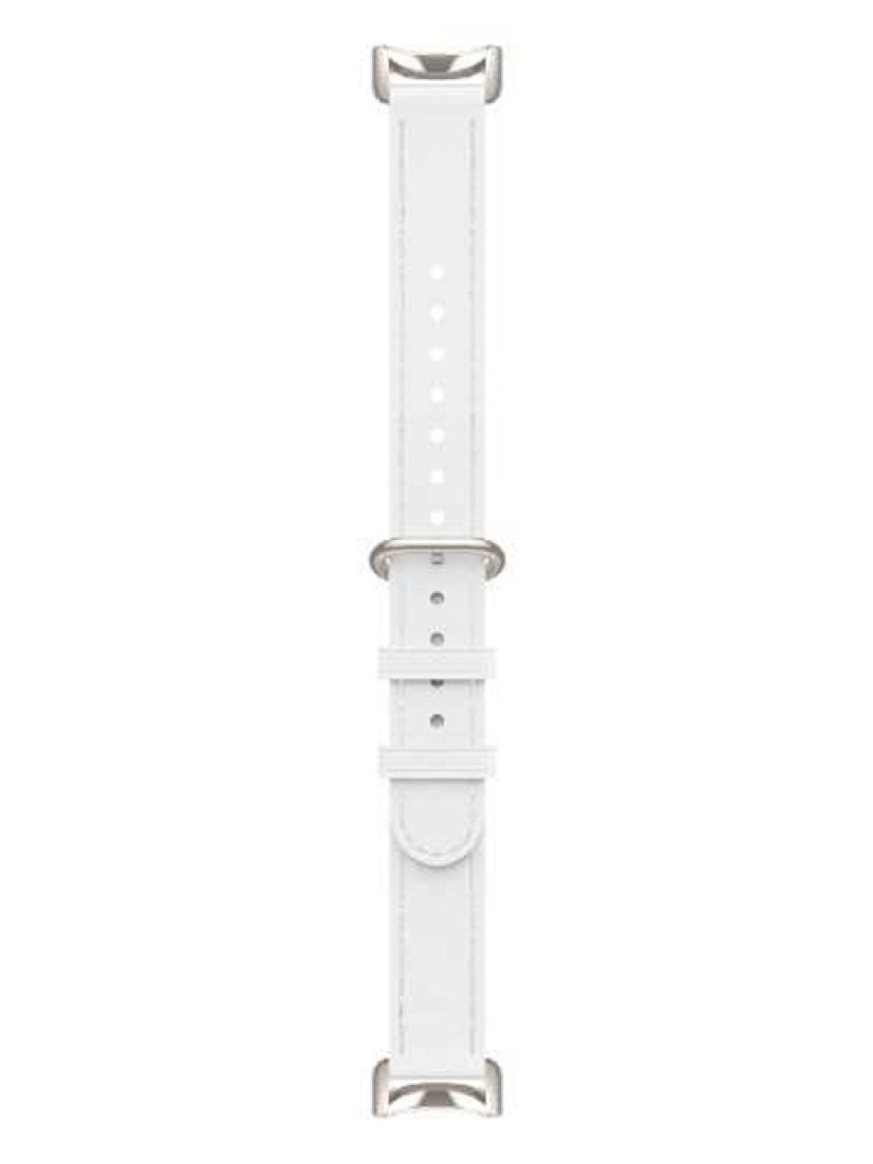 Сменный кожаный браслет для Xiaomi Smart Band 9 Ceramic White