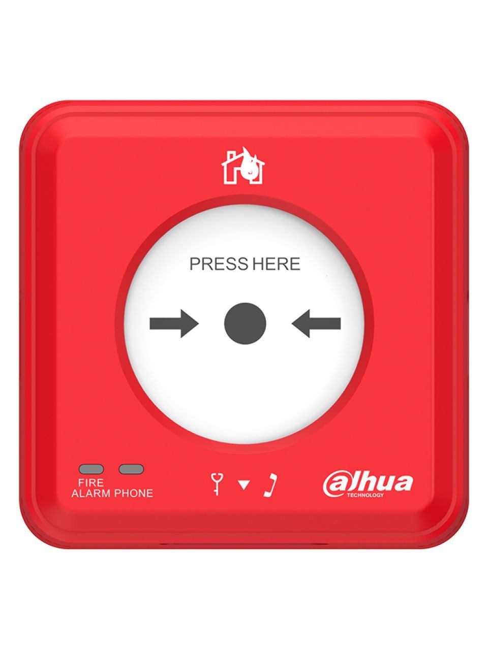 Извещатель пожарный ручной Dahua DHI-HY-C122