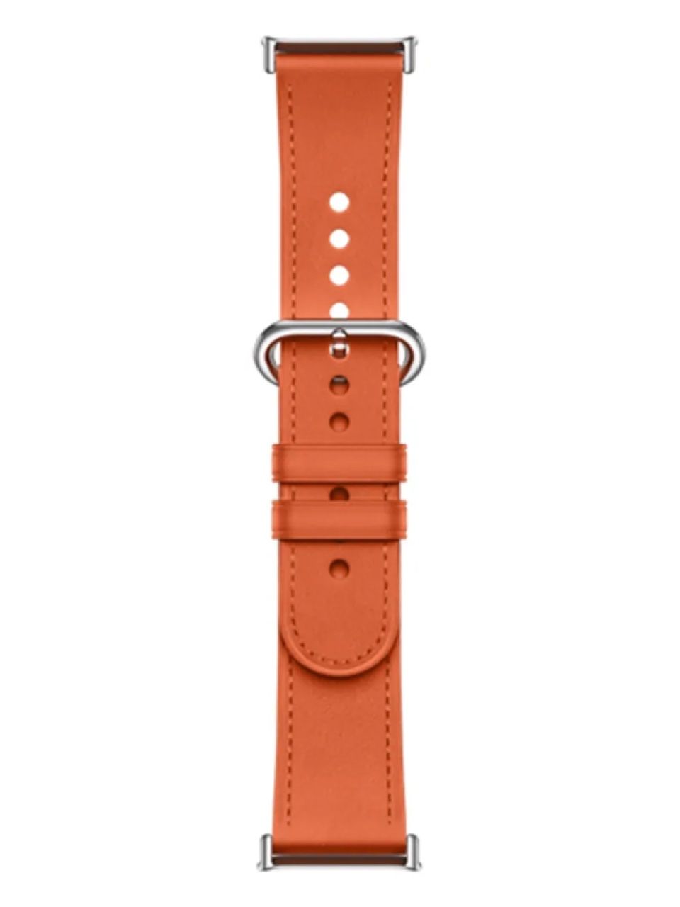 Кожаный сменный браслет Xiaomi Leather Quick Release Strap Coral orange