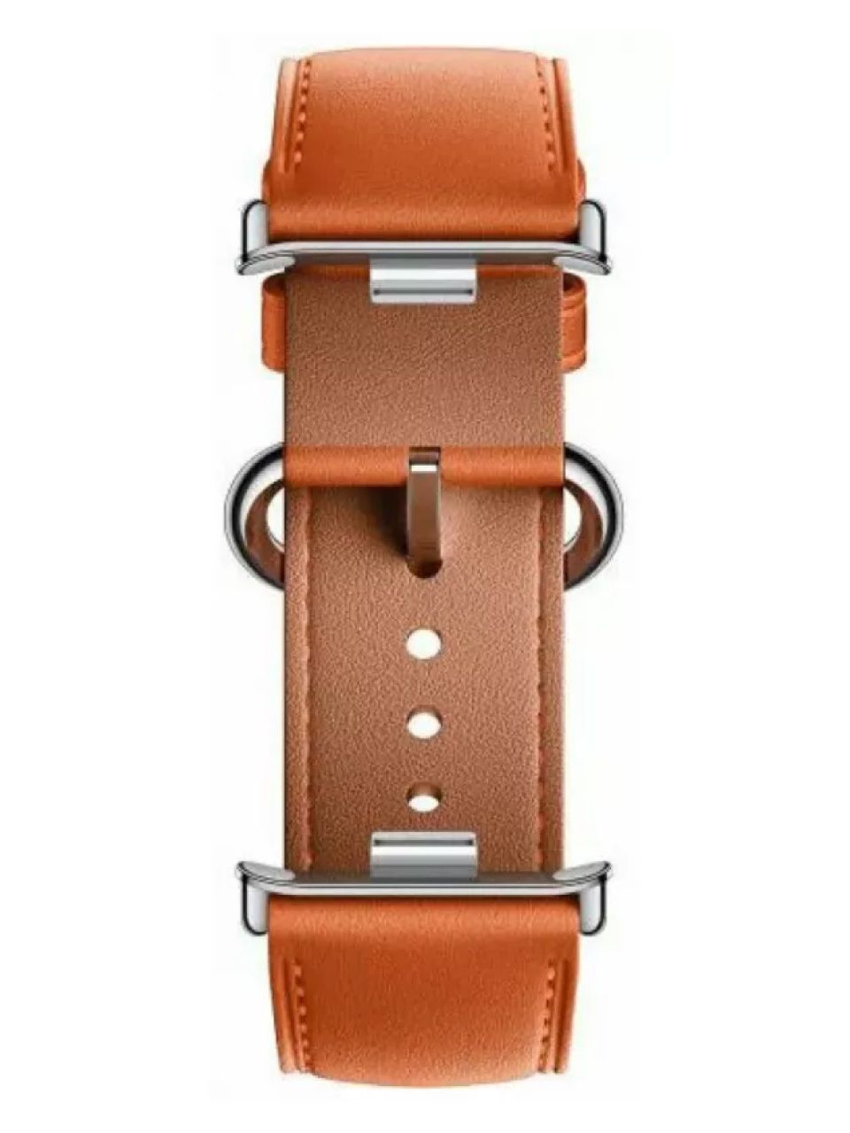 Кожаный сменный браслет Xiaomi Leather Quick Release Strap Coral orange